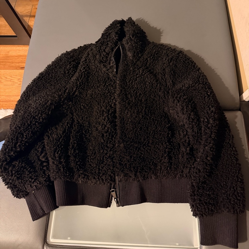 Zara Teddy Bomber Jacket